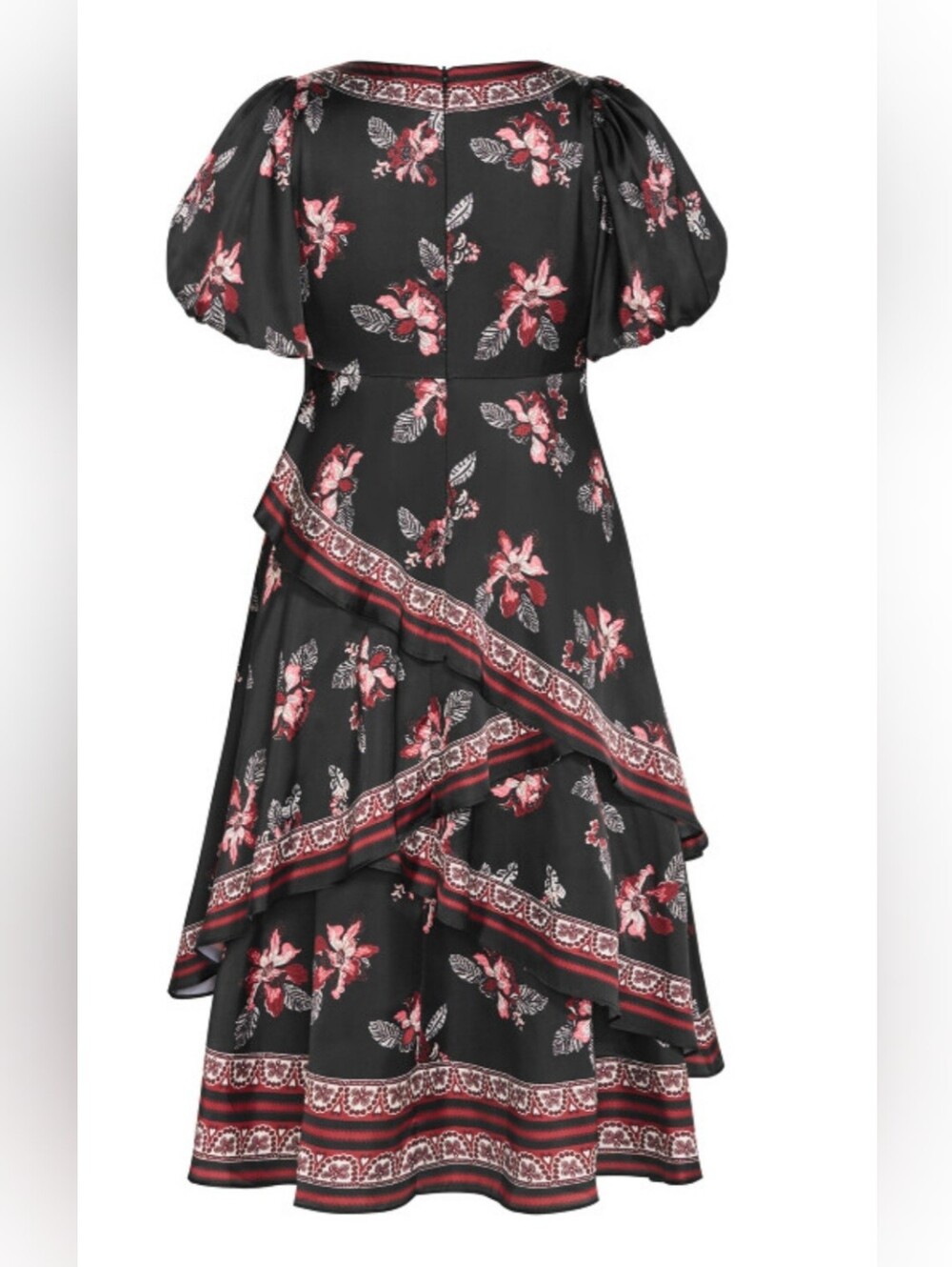 City Chic Drama Queen Floral Maxi Dress | Size S (16) - NWT - Picture 5 of 8